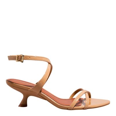 Sandália Verniz Anzeli Palha