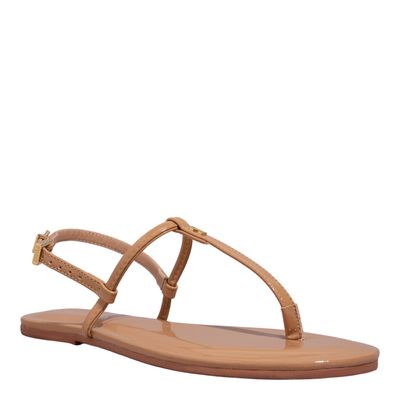 Rasteira Verniz Anzeli Palha