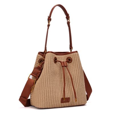 Bolsa M Tramado New Sand