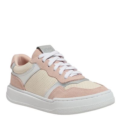 Tênis Couro Camurça Quartzo