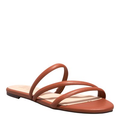 Rasteira Napa Soft Caramelo