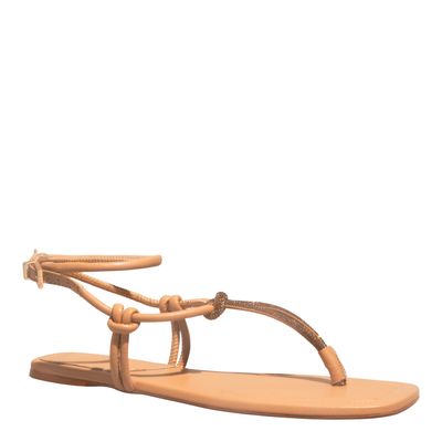 Rasteira Napa Soft Palha