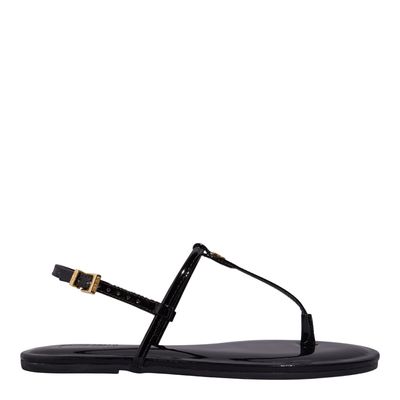 Rasteira Verniz Anzeli Preto