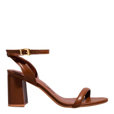 Sandália Napa Soft Caramelo
