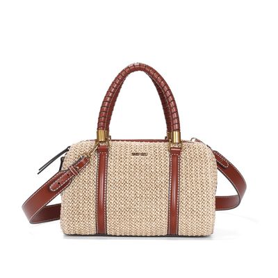 Bolsa M Tramado Ferrugem