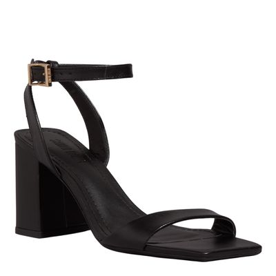 Sandália Couro Nobre Soft Preto