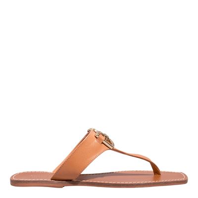 Rasteira Couro Nobre Soft Doce De Leite