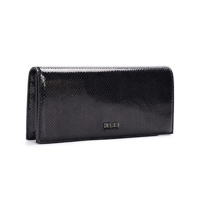 Clutch Material Metalizado Preto 2