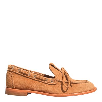 Mocassim Camurçao Doce De Leite