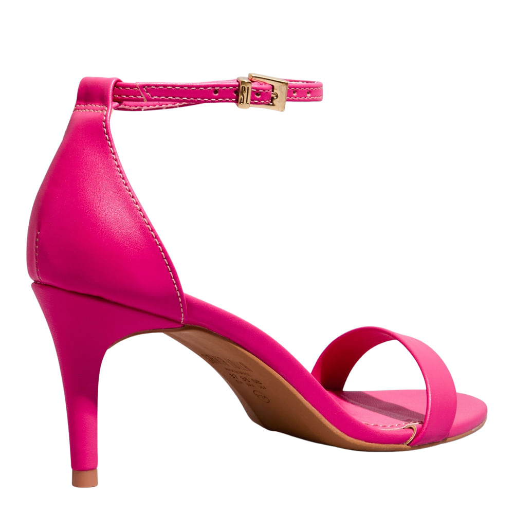 Sandália Napa Soft Rosa Shock - Santa Lolla