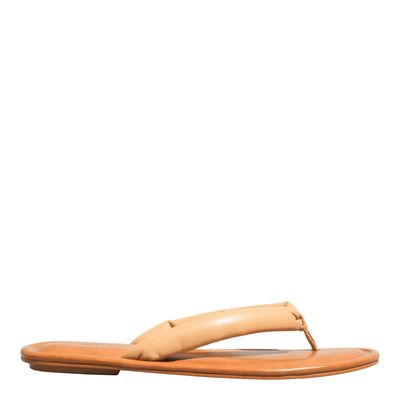 Rasteira Napa Soft Palha