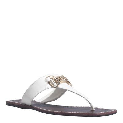 Rasteira Couro Nobre Soft New Marfim