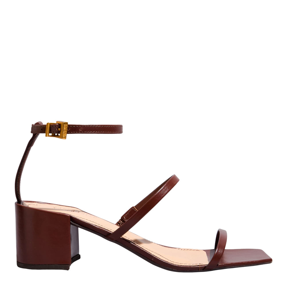 Sandalia Couro Confort Rust - Santa Lolla