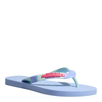 Flip Flop Borracha Azul Bebe