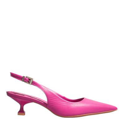 Scarpin Couro Pelica Soft New Pink