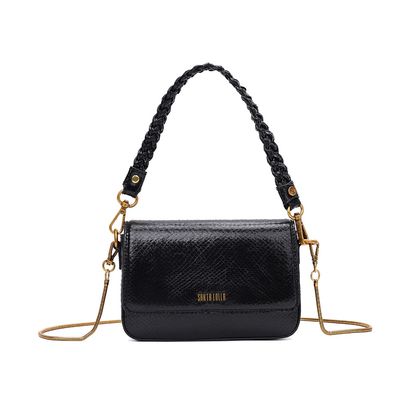 Bolsa P Material Metalizado Preto