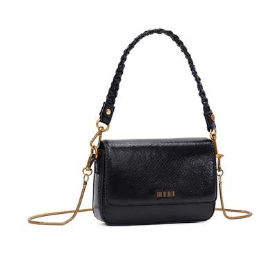 Bolsa P Material Metalizado Preto