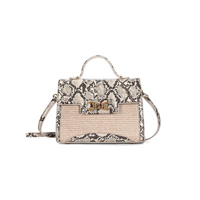 Bolsa M Tramado New Marfim