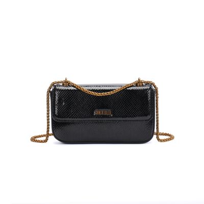 Bolsa P Material Metalizado Preto