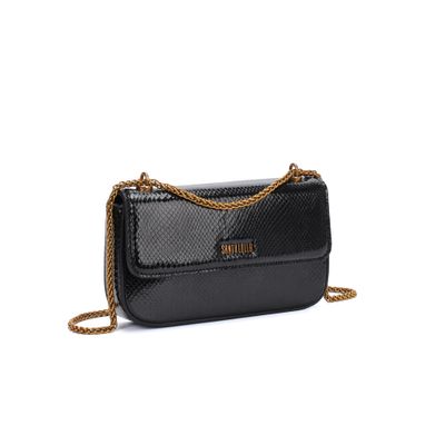 Bolsa P Material Metalizado Preto