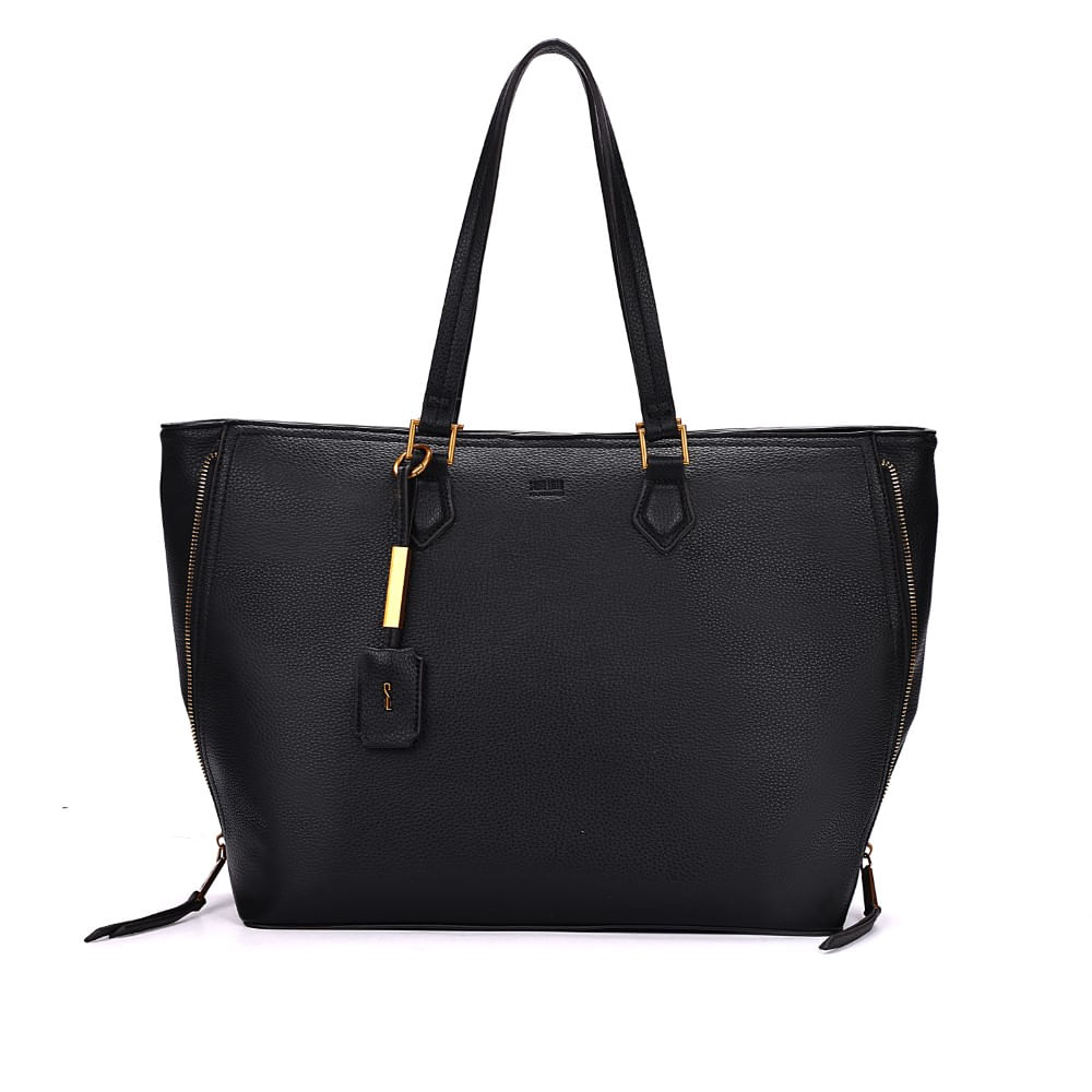 Shopper Material Floater Preto - Santa Lolla