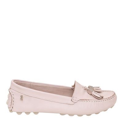 Mocassim Pingente Branco