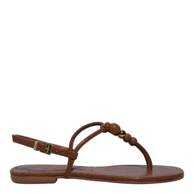 Rasteira Verniz Wetting Ginger