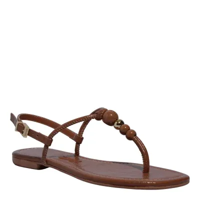 Rasteira Verniz Wetting Ginger