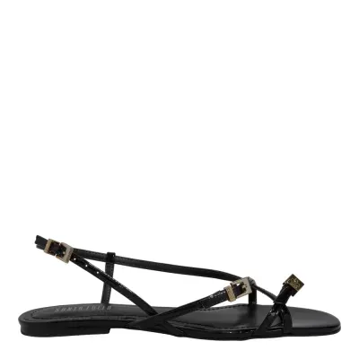 Rasteira Verniz Anzeli Preto