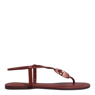 Rasteira Napa Soft Terra