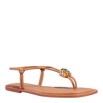 Rasteira Napa Soft Palha