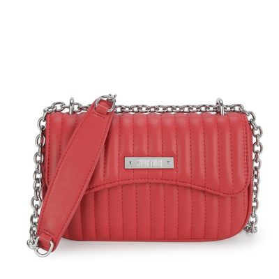 Bolsa Mestiço Média Corrente Vermelha