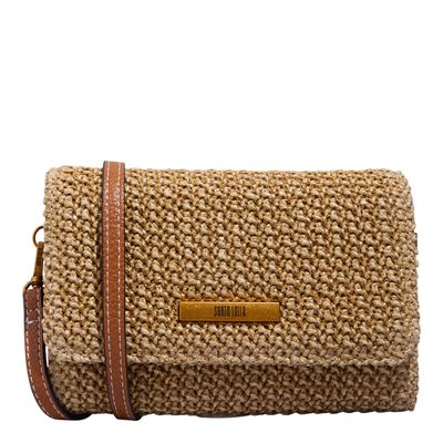 Carteira Alça Tramado New Sand