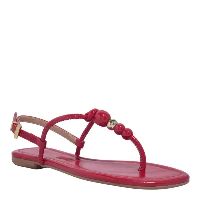 Rasteira Verniz Wetting Coral