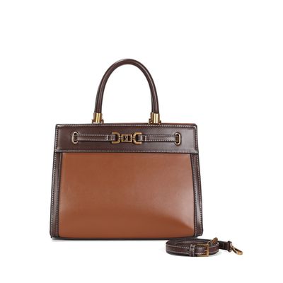 Bolsa G Material Soft Camelo