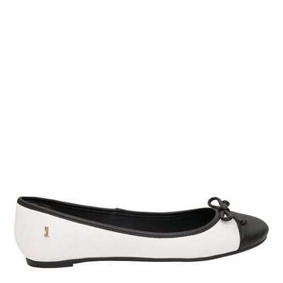 Sapatilha Lacinho Preto e Branco