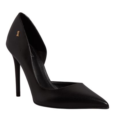 Scarpin Couro Confort Preto