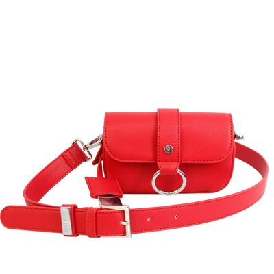 Bolsa Pochete Argola Vermelha