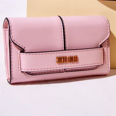 Carteira Material Soft Baby Pink