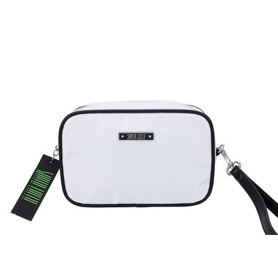 Necessaire Placa Nylon Branco