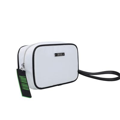 Necessaire Placa Nylon Branco