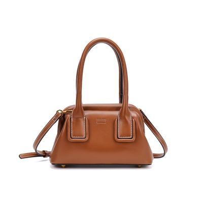 Bolsa P Material Soft Camelo