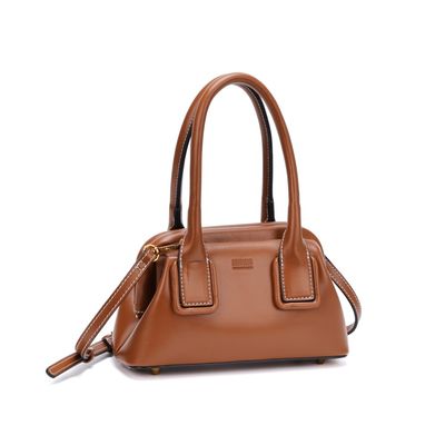 Bolsa P Material Soft Camelo