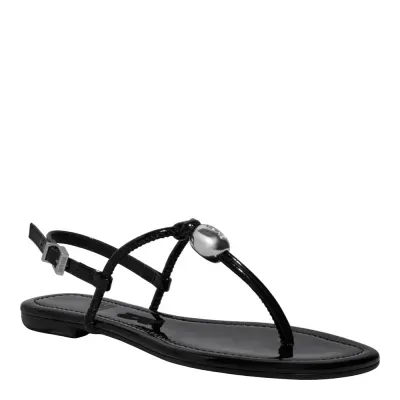 Rasteira Verniz Go Preto