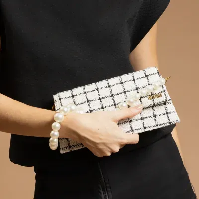 Bolsa P Tramado New Marfim