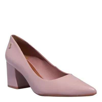 Scarpin Couro Pelica Soft Dusty Rose