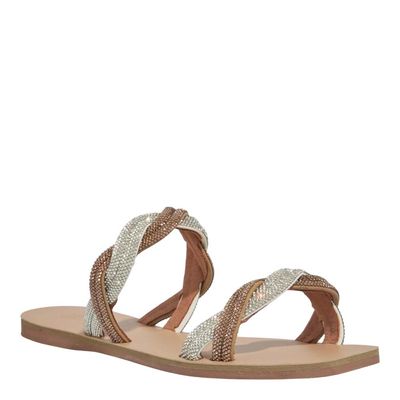 Rasteira Meia Cana Cristal Lct