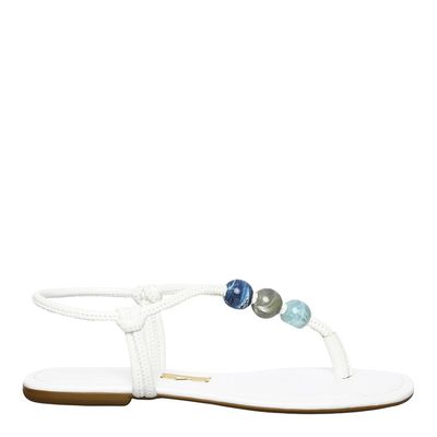 Rasteira Thong Esfera Branco
