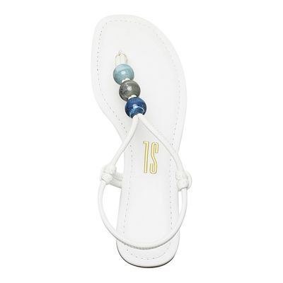 Rasteira Thong Esfera Branco