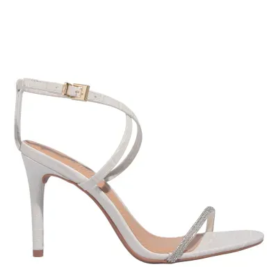 Sandalia Crocodiles Off White